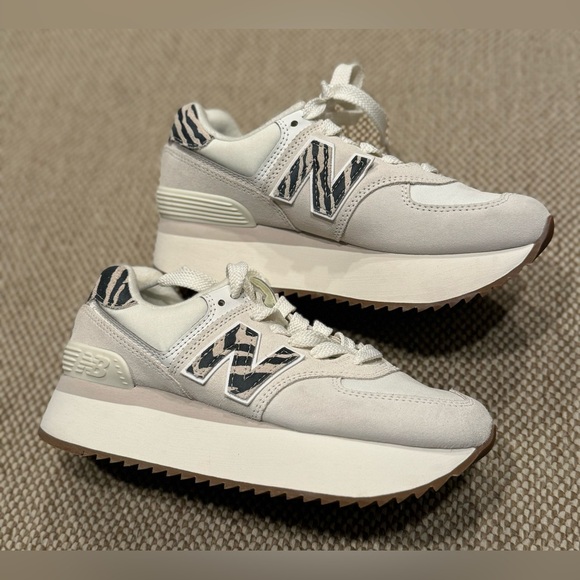 New Balance 574 platform sneakers - Picture 4 of 16